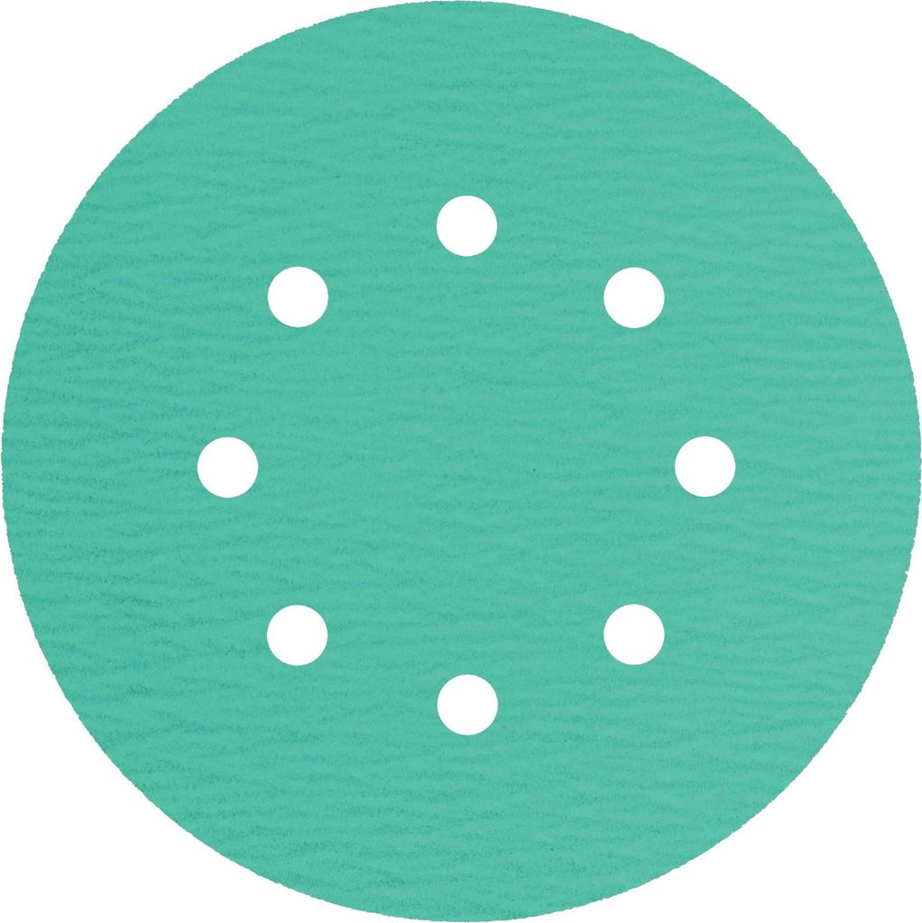 Klingspor PS 77 CK Scheiben kletthaftend wirkstoffbeschichtet, 125 mm Korn 60 Lochform GLS5 100 Stk