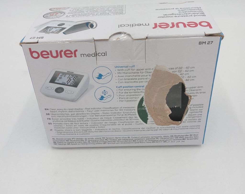 BEURER Blutdruckmessgerät BM 27 Produktbild 25