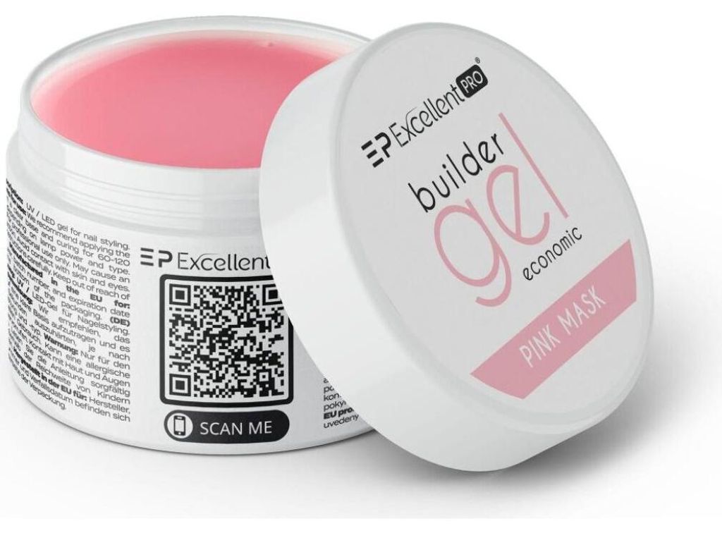 Excellent Excellent PRO | Aufbaugel Economic Pink Mask 15g Produktbild 