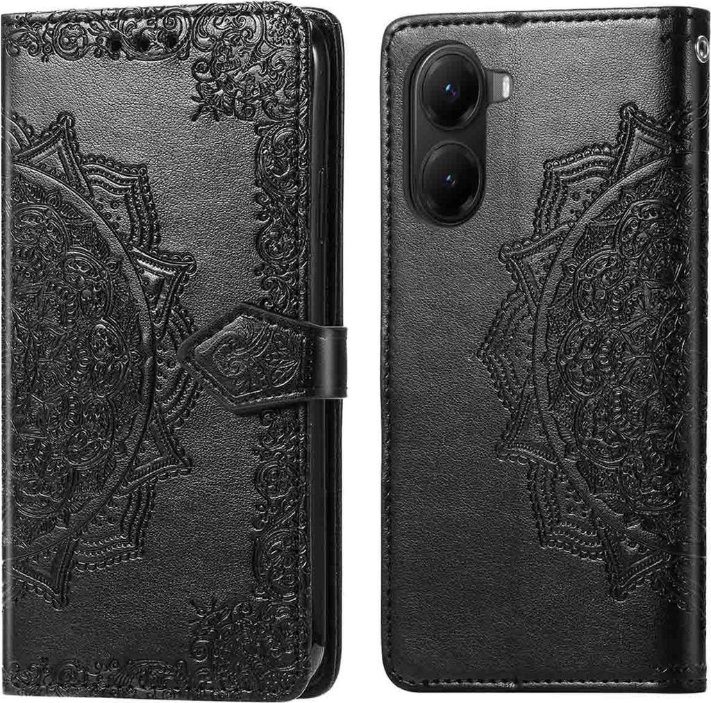 Xiaomi Poco X7 Pro Hülle - Kunstleder - imoshion Klapphülle - Schwarz