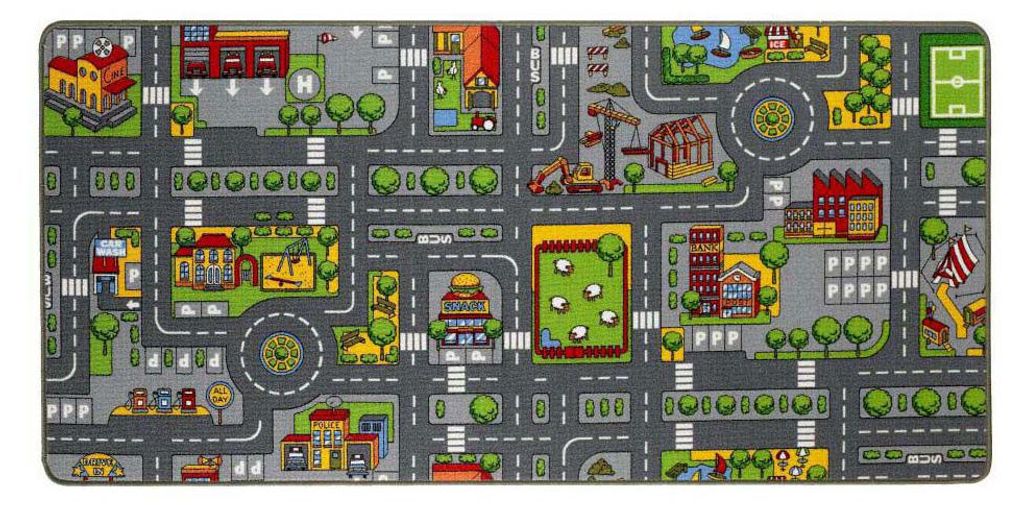 trafic Tapis route 95 x 200 cm Image du produit 