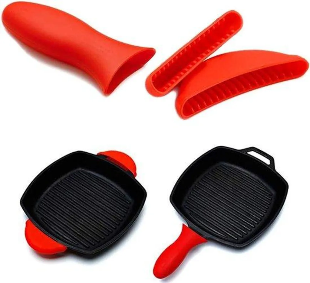 Protège-manche thermique en silicone antidérapant haute sécurité