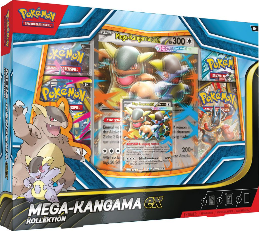 Pokemon Mega Kangama Ex Kollektion Deutsch