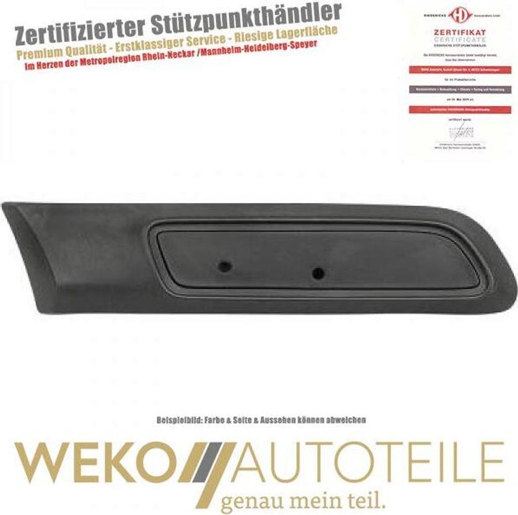 Zier Schutzleiste Kotflügel hinten rechts DIEDERICHS 3405322 für ABARTH