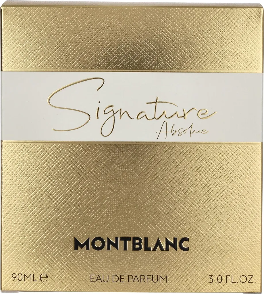 Eau de Parfum pour Femme Signature Absolue Montblanc en Format 90 ml