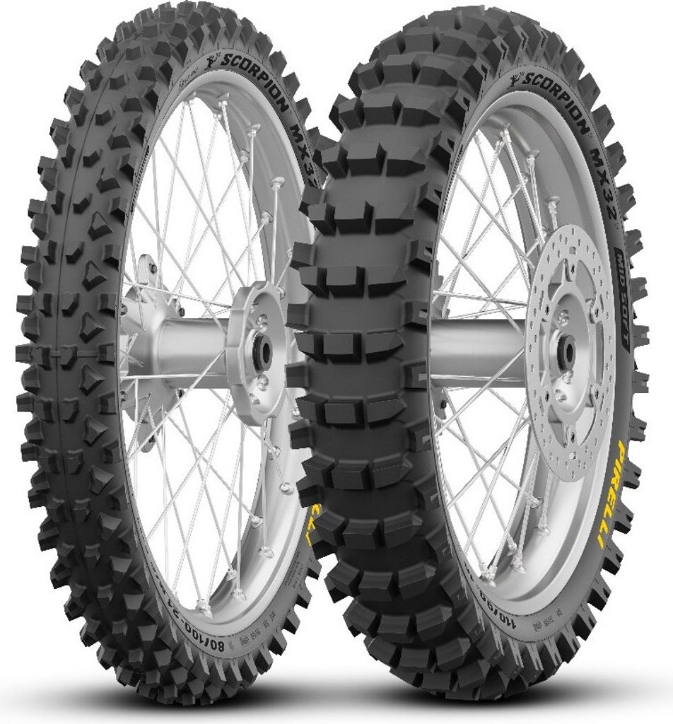 Pneumatici PIRELLI 110/90-19 62M SCORPION MX32 MID SOFT Immagine del prodotto 