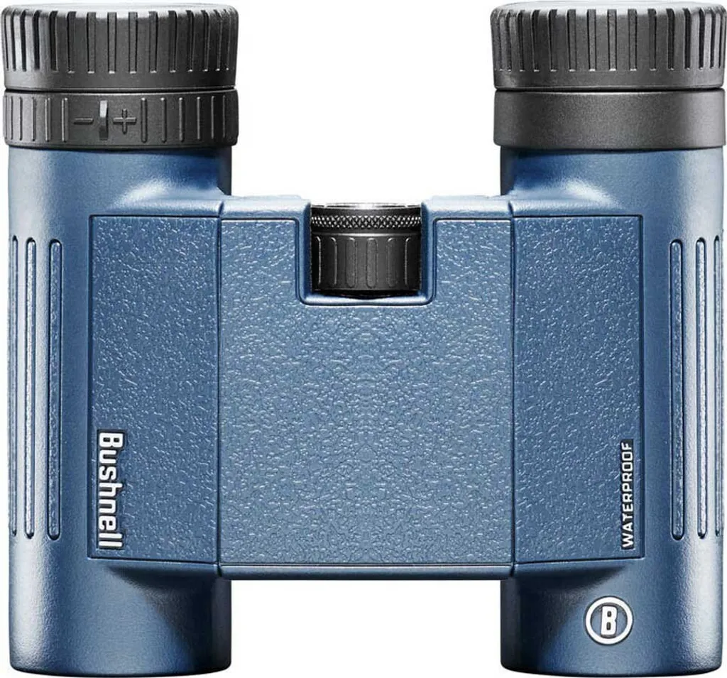 Jumelles 12x25 étanches Bushnell H2O compactes et antichocs bleu foncé