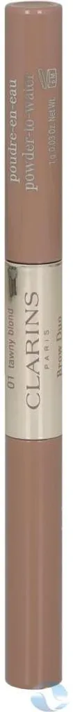 Mascara Sourcils Clarins Brow Duo Blond pour Colorer et Renforcer 2.8ml