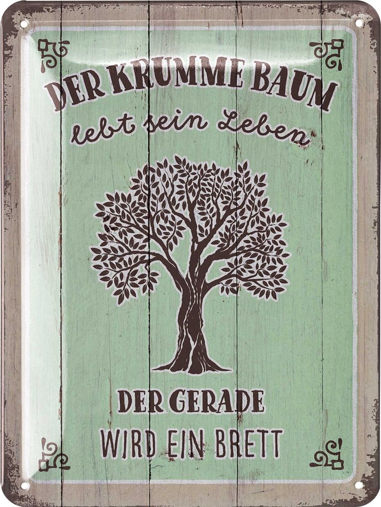 LANOLU Retro Blechschilder Sprüche, vintage Metallschilder Produktbild 