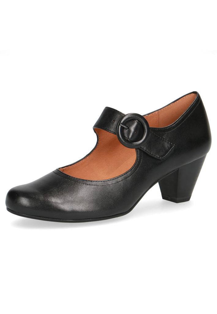 Caprice Damen Pumps, Trotteur schwarz Gr. 6