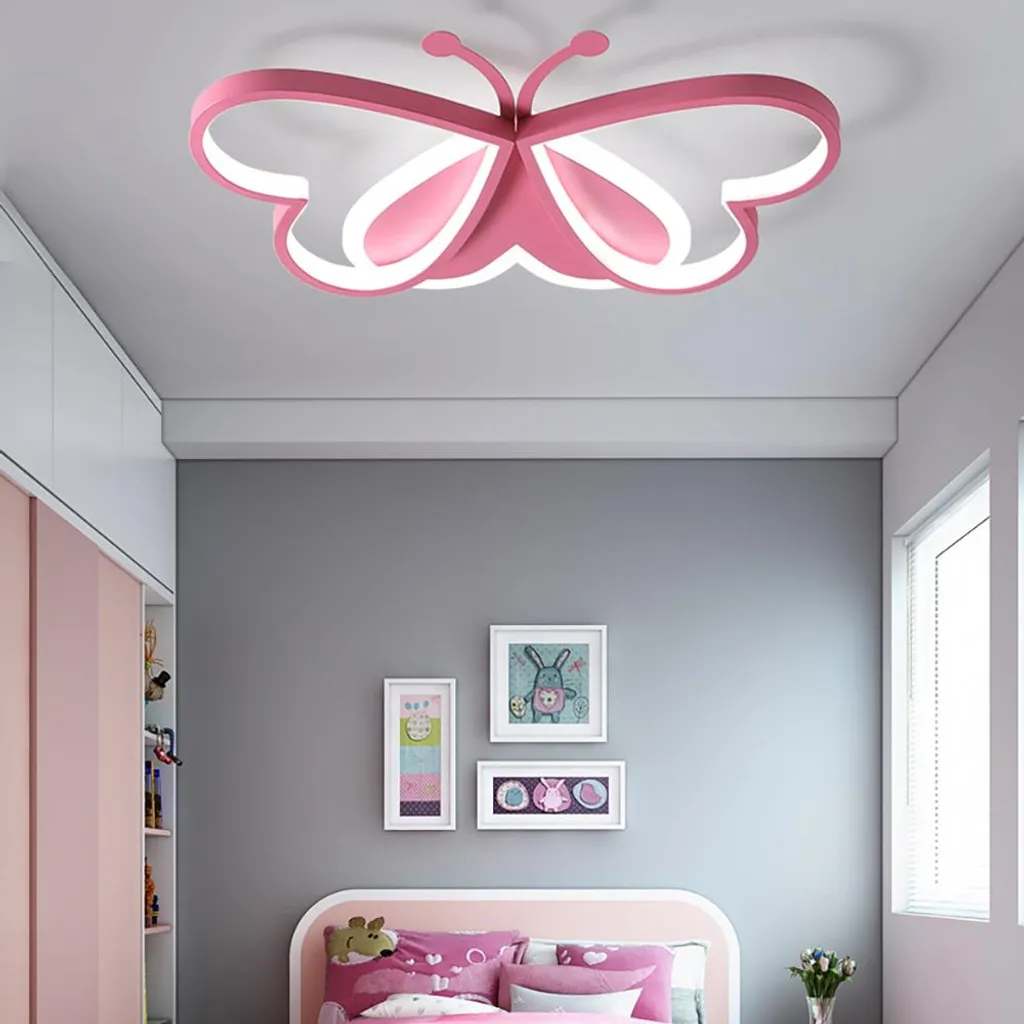 Plafonnier LED Papillon : Éclairage Anti-Éblouissement Réglable 80W - 2