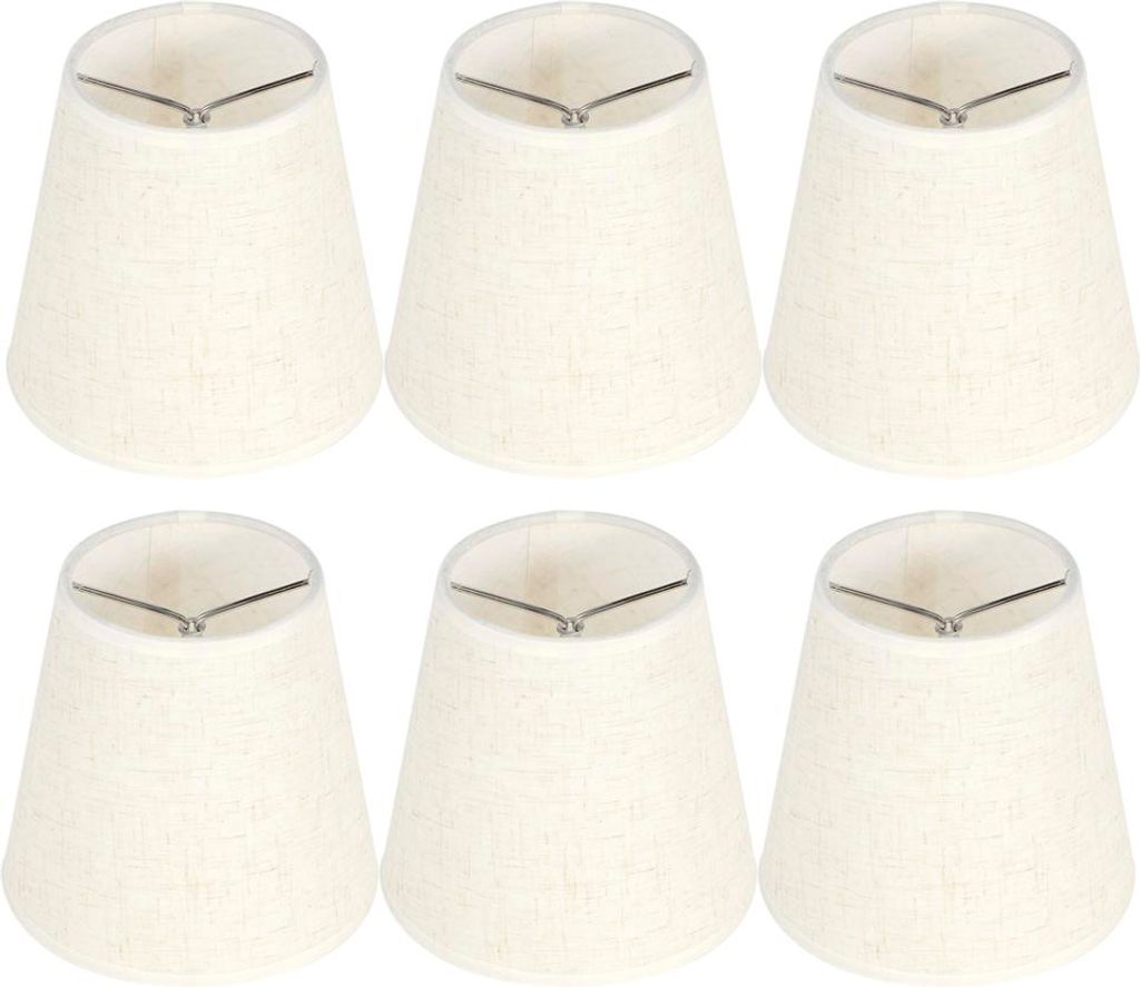 6PCS Severské jednoduché látkové tienidlá na lampy Art Obrázok produktu 