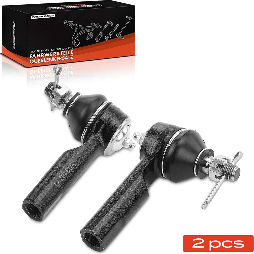Frankberg 2x Spurstangenkopf Vorderachse für Nissan 200 SX Almera I II Hatchback Tino Cefiro Stufenheck III Maxima VI