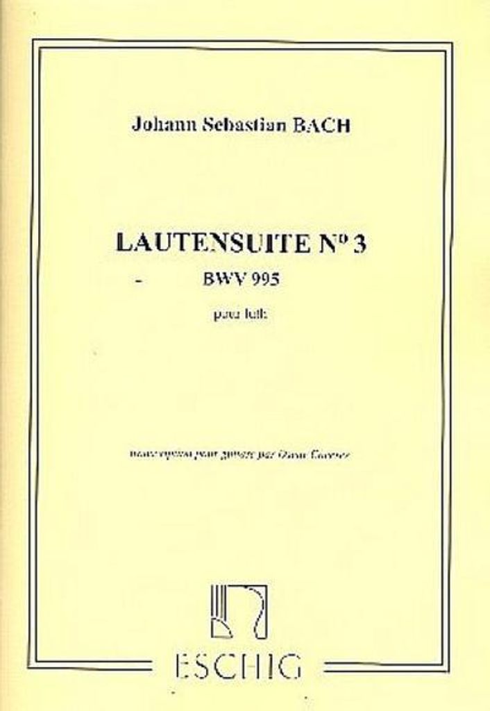 Lautensuite Nr.3für Gitarre