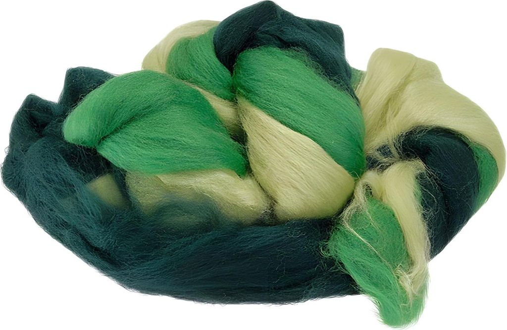 KNORR PRANDELL Märchenwolle 3-Strang-Mix hellgrün- grün-meliert