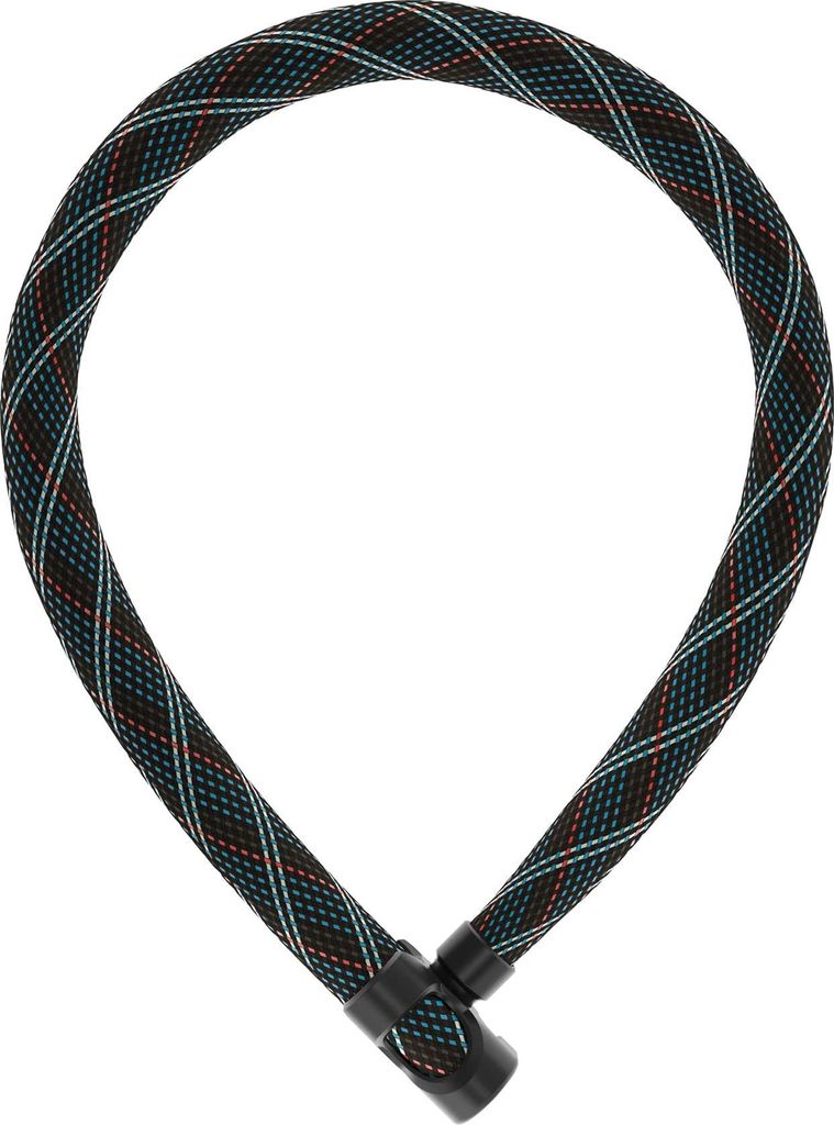 Abus IvyTex 7210/110- reťazový zámok na kľúč sivá farba Obrázok produktu 