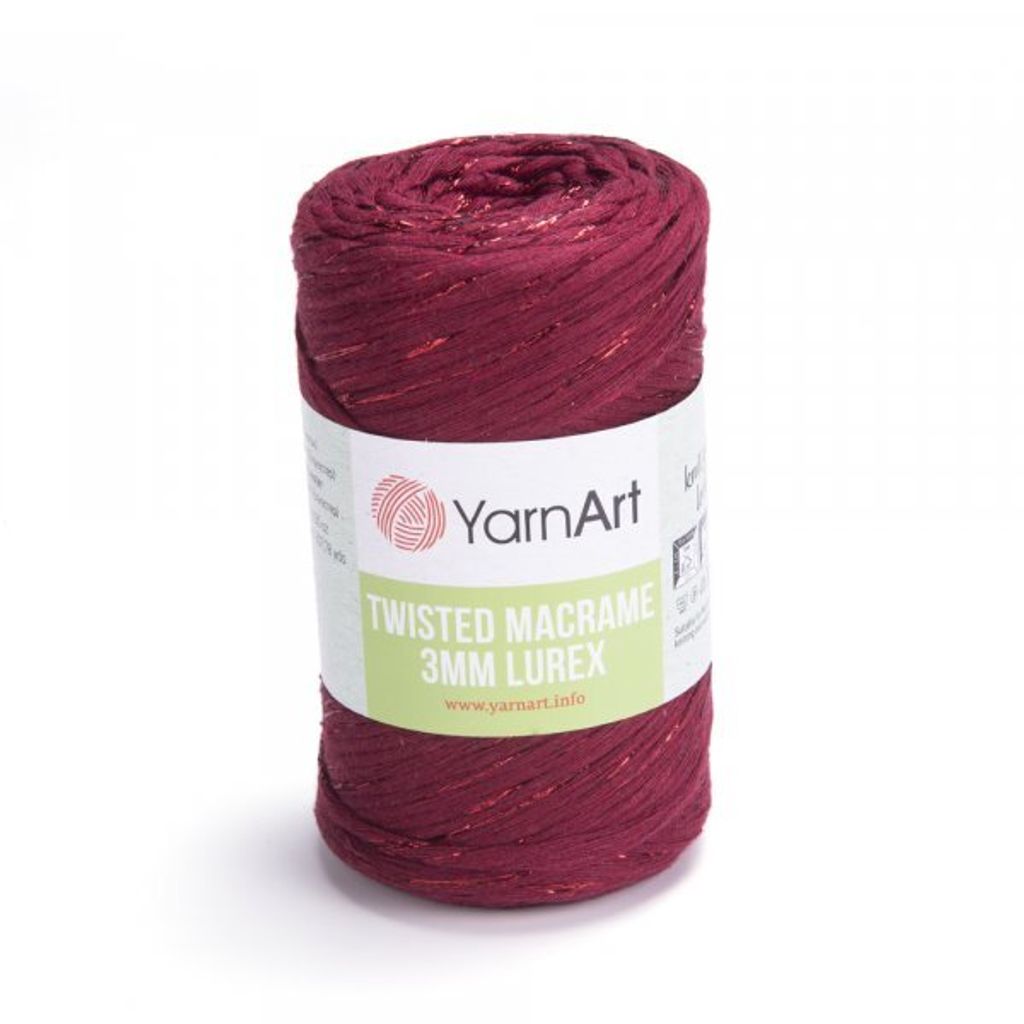 Gedrehtes Makramee-Lurex-Garn, 3 mm, 250 g, 781 Produktbild 