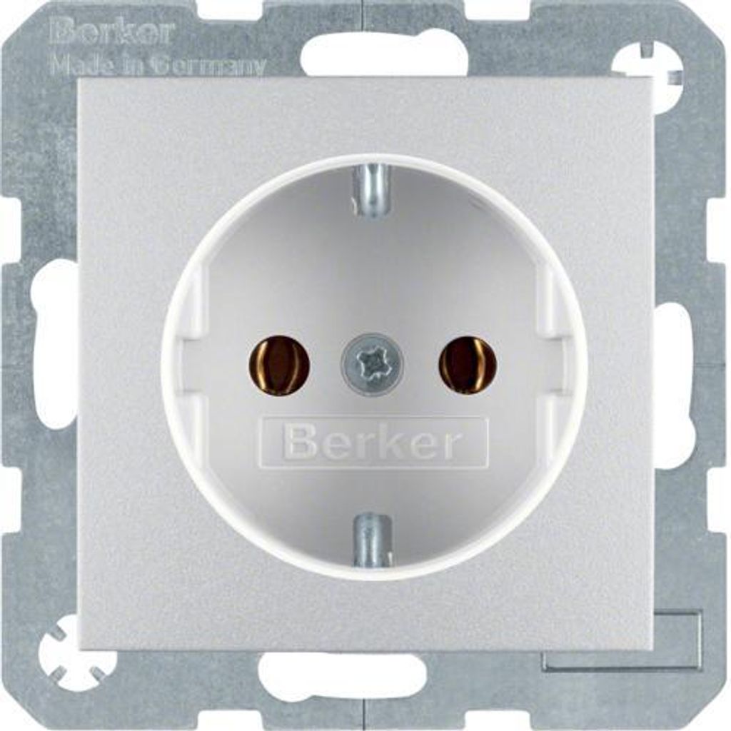 Berker SCHUKO ALU MATT (47431404 S.1/B.3/B.7)
