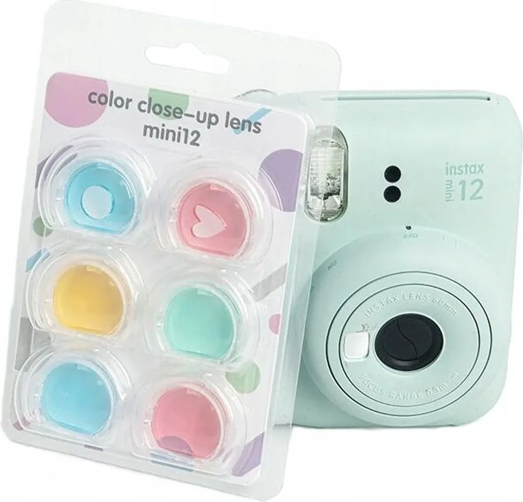 Filtres 6x pour Fuji Instax Mini 12 - Jeu de filtres à effets 6in1