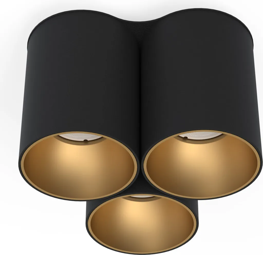 Spot LED de plafond Nowodvorski EYE TONE 8092 en acier noir élégant