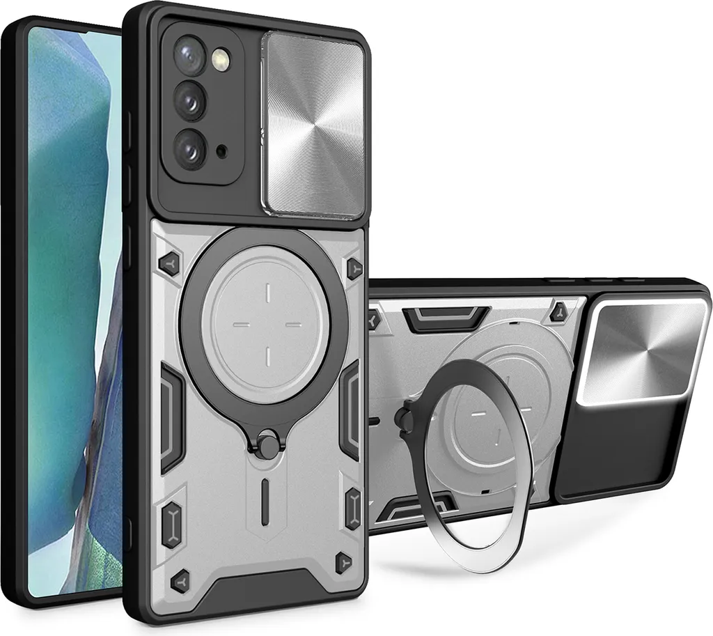 Cover Note 20 Armor Silver: Doppio Strato Antiurto e Slider Camera