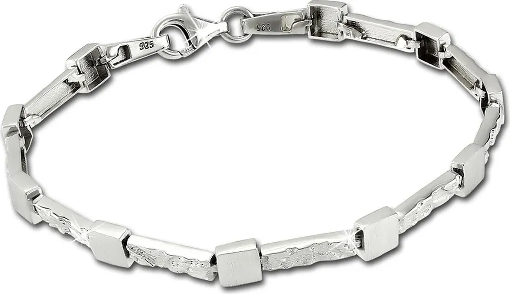 Bracelet Argent 925 Cadeau Idéal pour Mariage et Anniversaire Femme 19cm