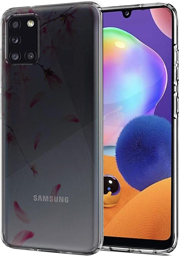 Conie Aufdruck Silikon Schutzhülle für Samsung Galaxy A31 Tasche Case Bild Cover Bumper TPU Hülle als Motiv 08