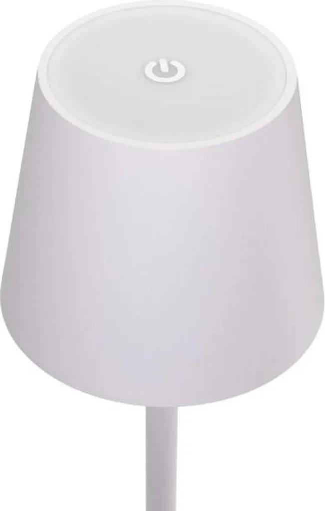 Lampe de bureau blanche Securit Feline sans fil avec charge magnétique