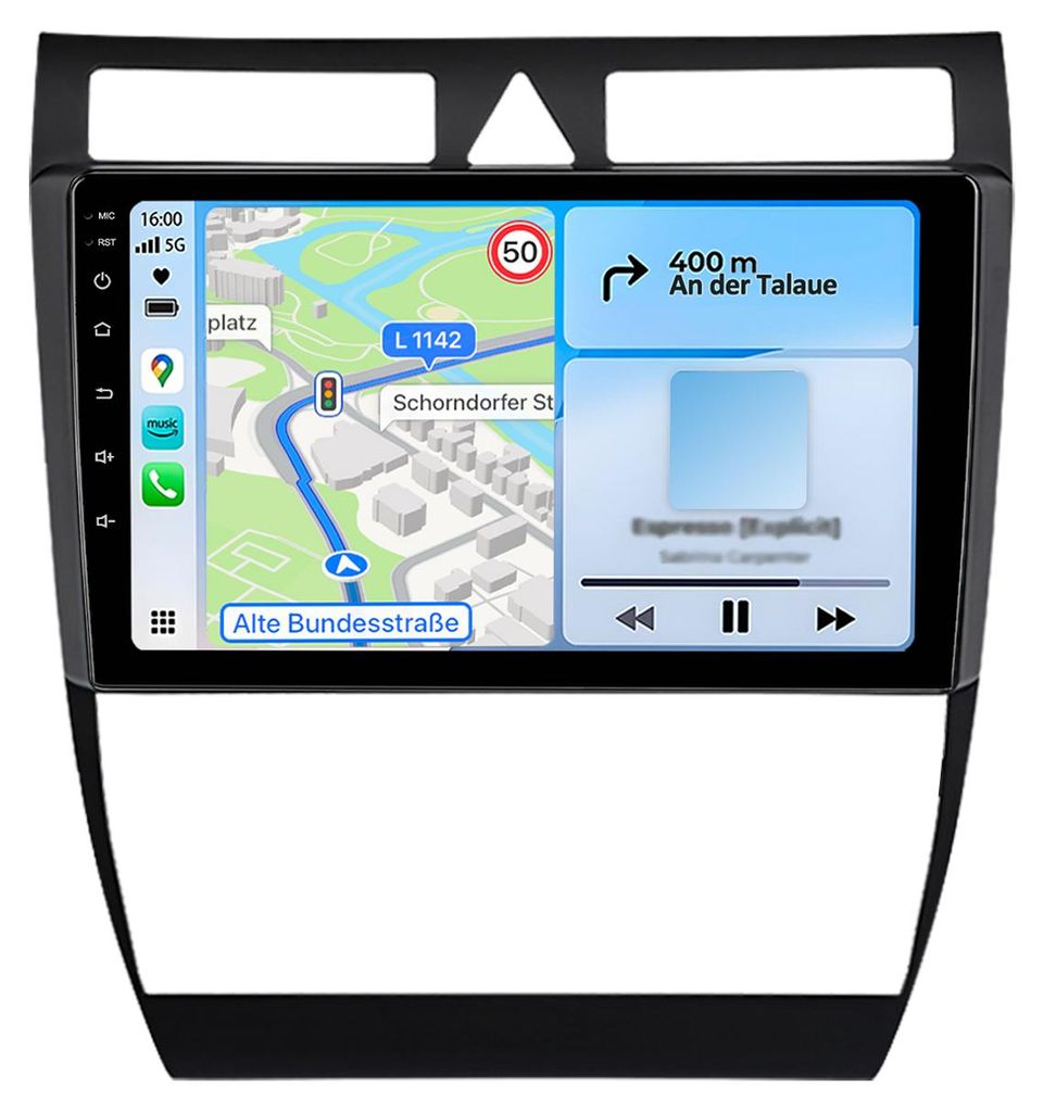 4+64GB Radio Carplay für Audi A6 4B C5 ab 1997 Android Produktbild 