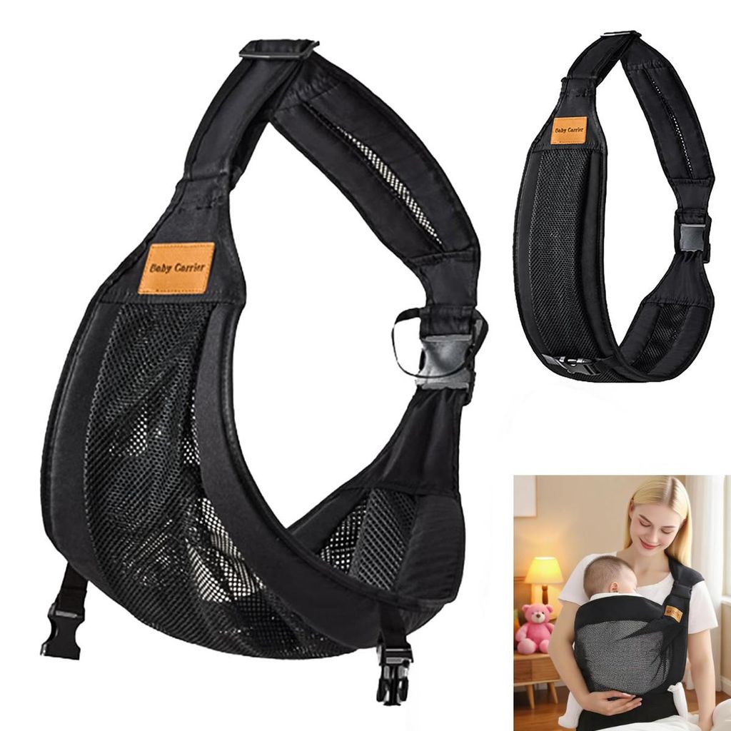 Ergonomische Babytrage seitlich, verstellbar für Produktbild 