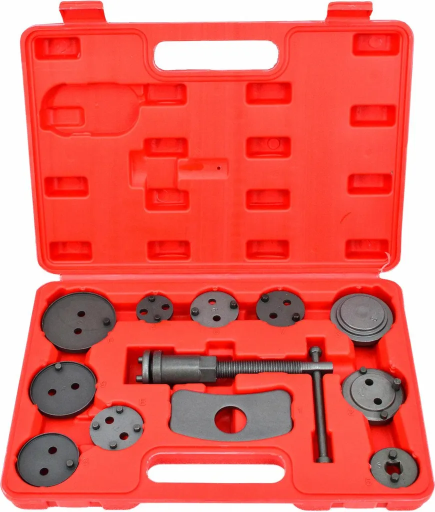 Awtools Set Arretratore Pistoncini Freno 12 Pezzi Universale per Officina