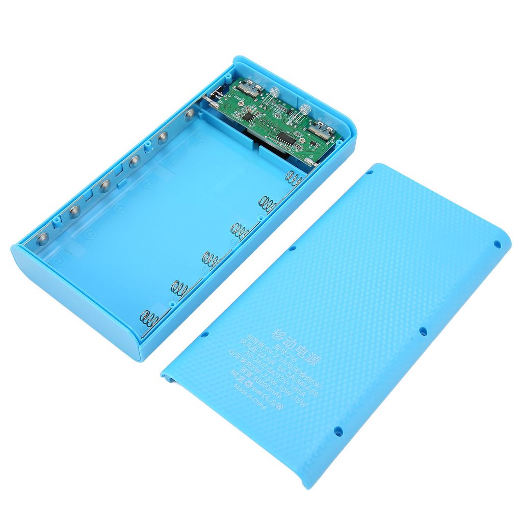 6x21700 batérie Power Bank Case,21700 batérie Power Bank Obrázok produktu 