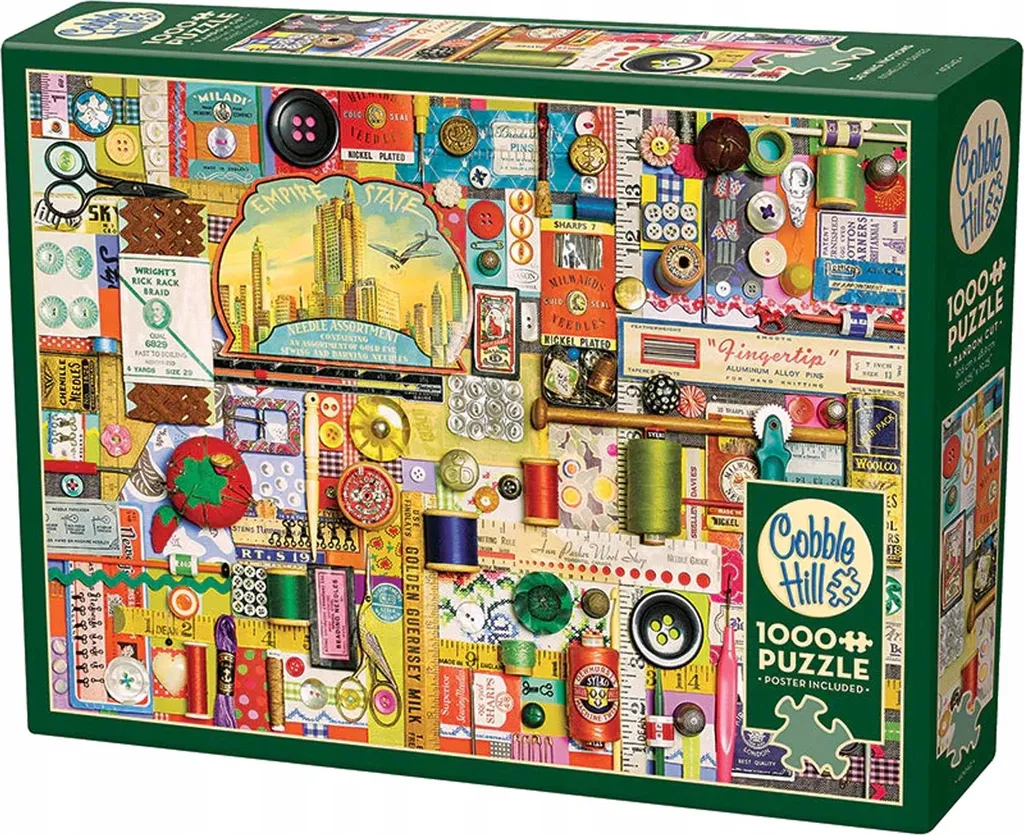 Puzzle Cobble Hill 1000 Pièces sans Reflets - Fini les Pièces Identiques