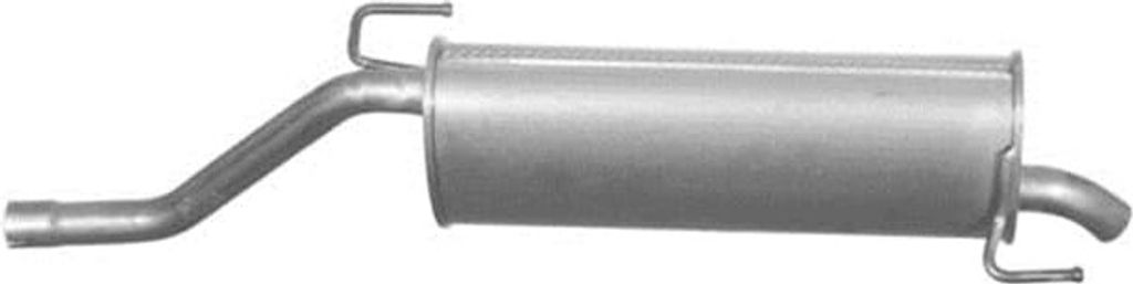 IMASAF 53.71.07 Endschalldämpfer für OPEL Corsa D Schrägheck (S07) Auspuff