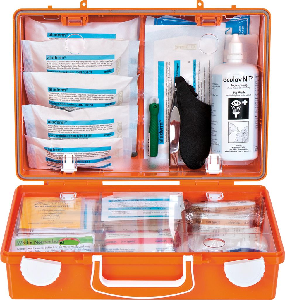 SÖHNGEN Erste Hilfe Koffer DIREKT 0370008 DIN 13157 orange