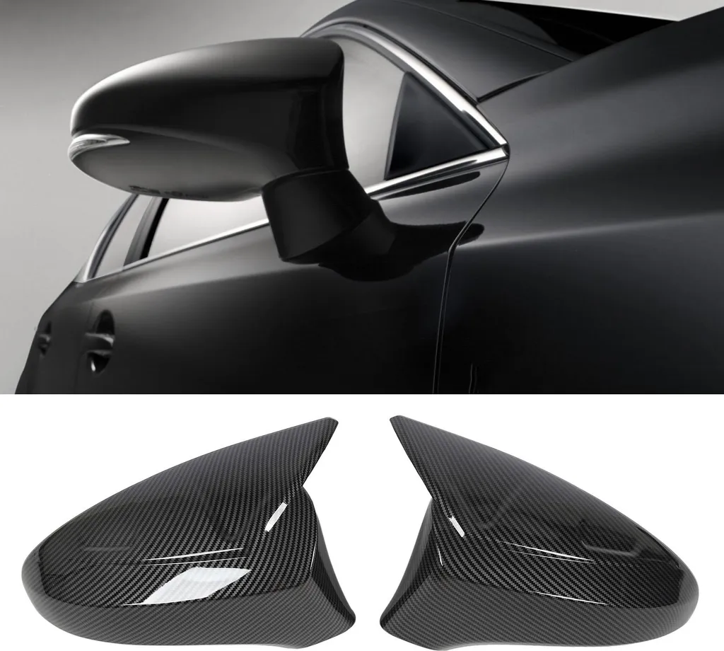 Coques de rétroviseur carbone pour Lexus IS250 IS300h GS RC série LS