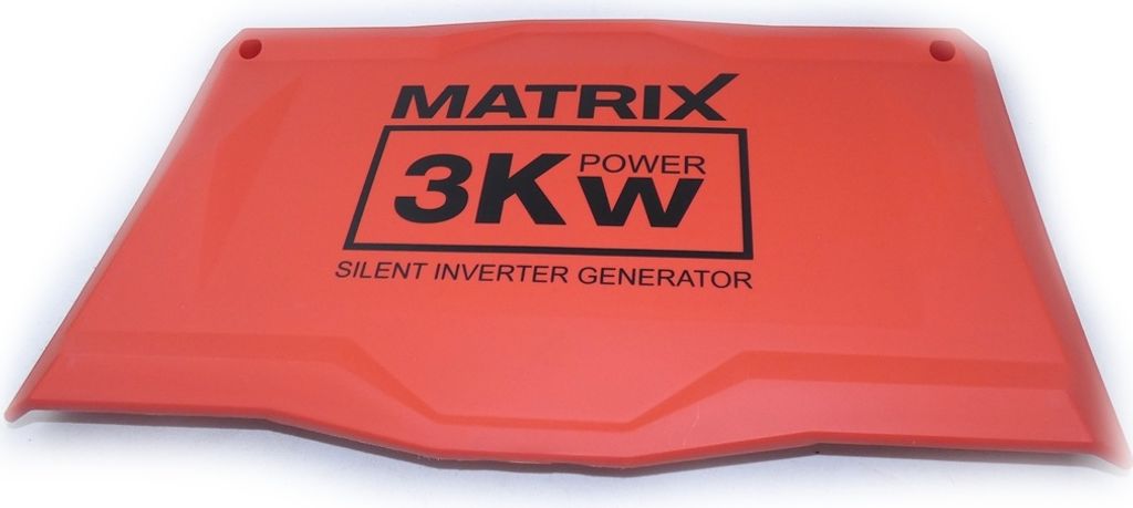 MATRIX Ersatzteil Seitenabdeckung rechts für Benzin Stromerzeuger PG 3000i-USB