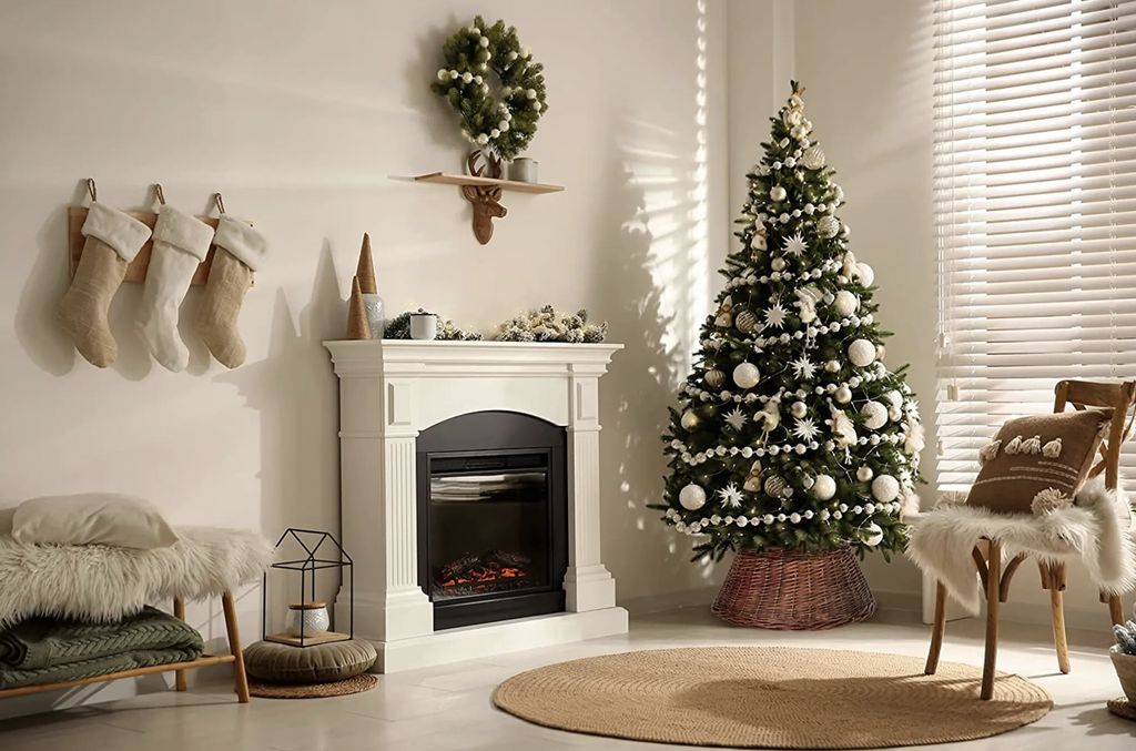WDMT Geflochtener Weihnachtsbaumrock - Ø 60 x 26 cm - Produktbild 7