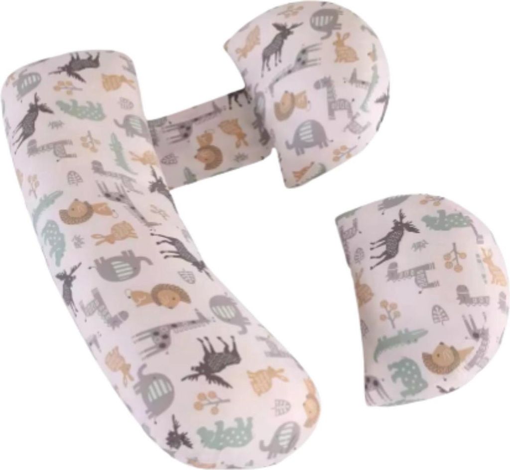 Vortex Ergonomisches Schwangerschaftskissen – H-förmig – Verstellbares Body Pillow – Seitenkissen – Stillkissen – Für Seitenlage – Ti...
