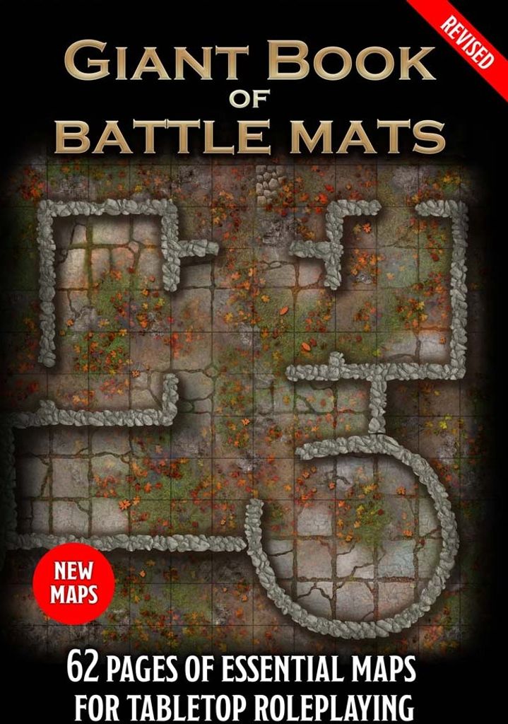 Loke Battlemats Il libro gigante rivisto dei Battle Mats - Immagine del prodotto 
