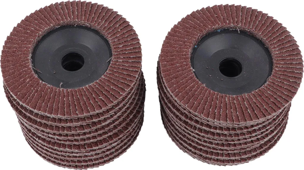 Disques abrasifs à lamelles 100x16 mm Grain 80 - Finition de Surface