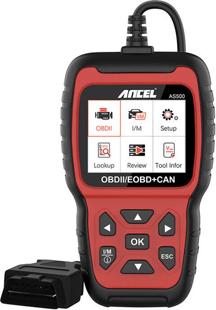 Diagnosegerät OBD2 Ancel AS500/AC105 Produktbild 