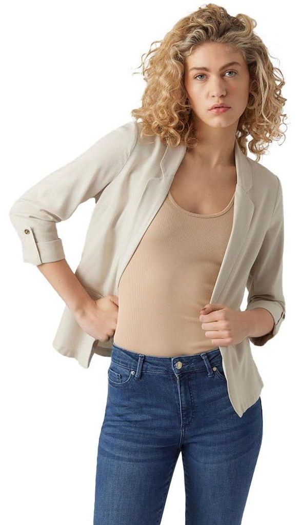 Vero Moda Damen Blazer-Jackett Dreiviertel-Arm Sakko Produktbild 