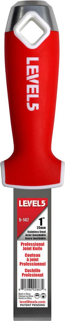 LEVEL5 Profi Spachtel Edelstahl 1"/25,4mm Softgriff Produktbild 