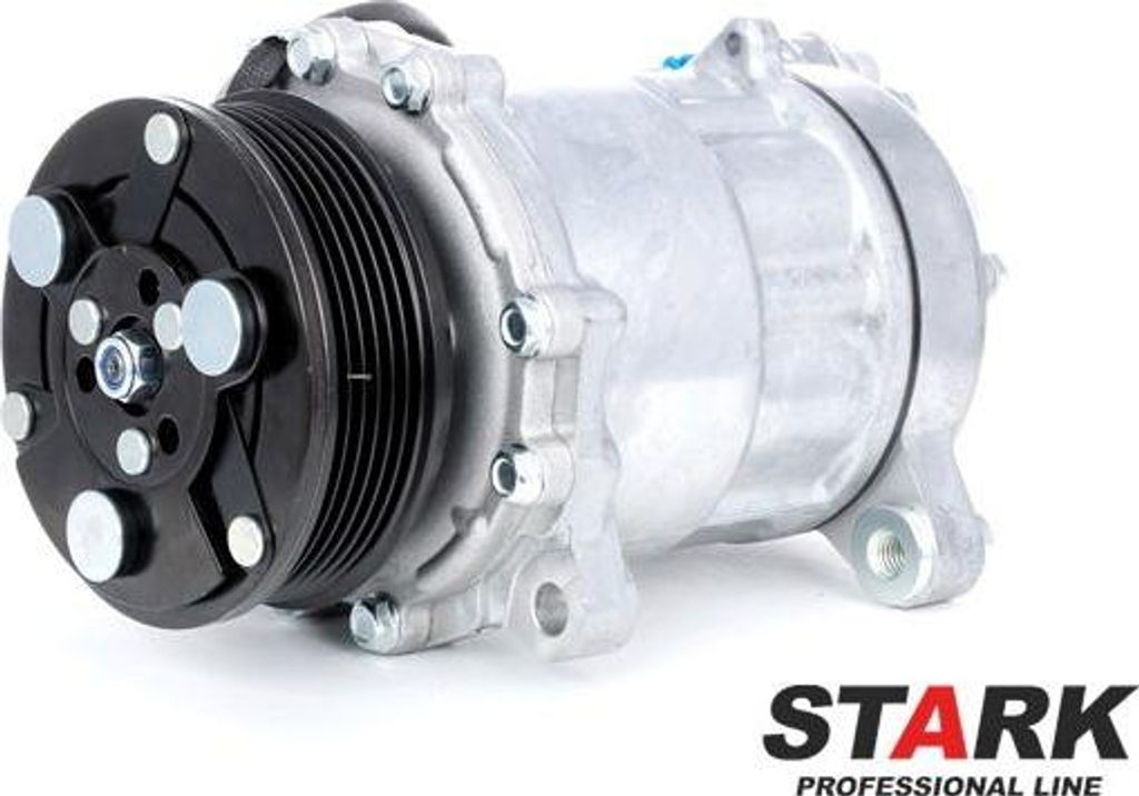 STARK SKKM-0340205 SD6V12 Klimaanlage Klimakompressor PAG 46 R134a für VW Lupo (6X1, 6E1) POLO (6N2) Polo Schrägheck (6N1) POLO PLAYA für SEAT A...