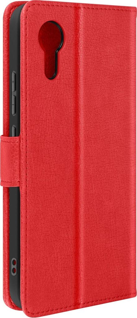 Avizar, Kunstlederetui mit Standfunktion Samsung Galaxy Xcover 7, Rot