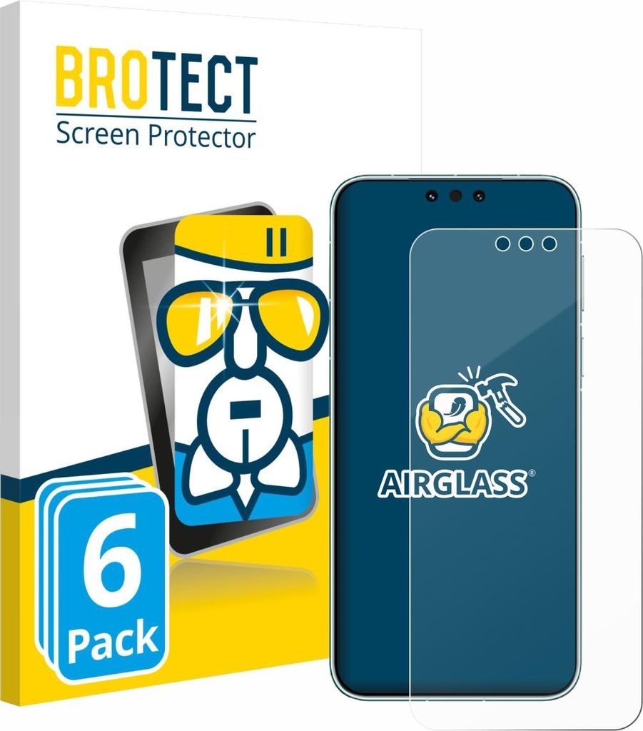 6x BROTECT Schutzglas für Huawei Mate 80 RS Ultimate Schutzfolie Panzer Folie Glas Display Schutz klar