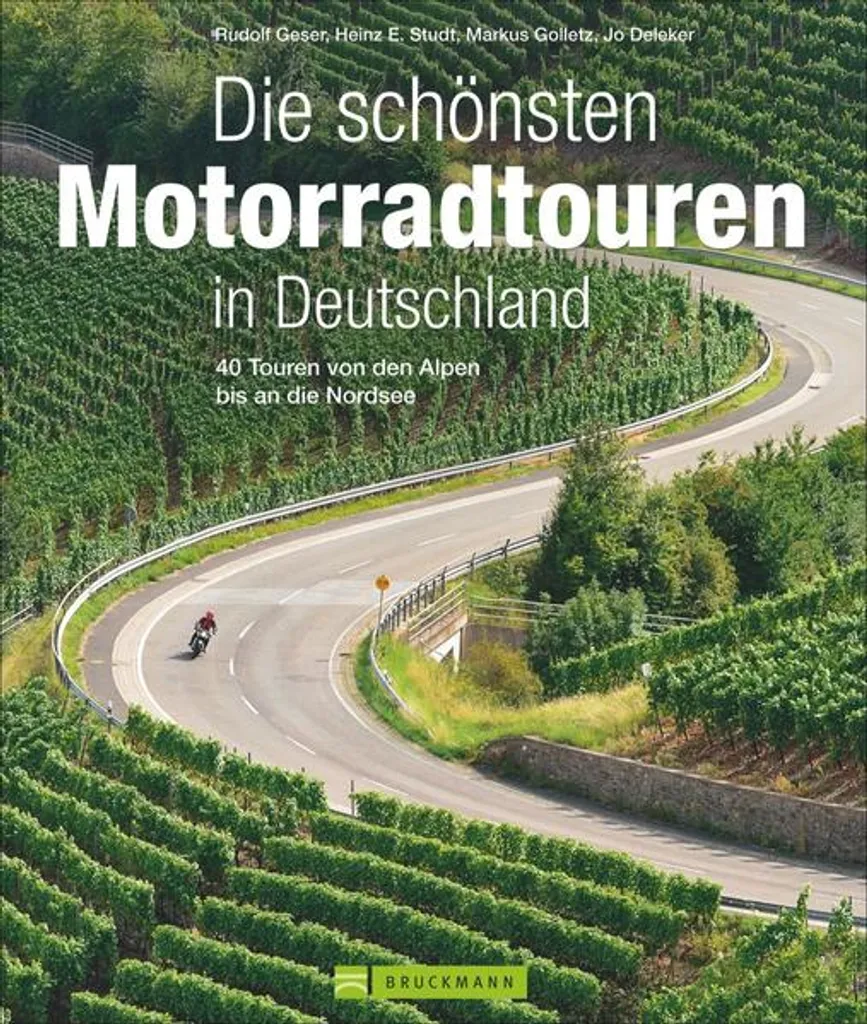 Die schönsten Motorradtouren in Deutschland : Guide Complet d'Itinéraires