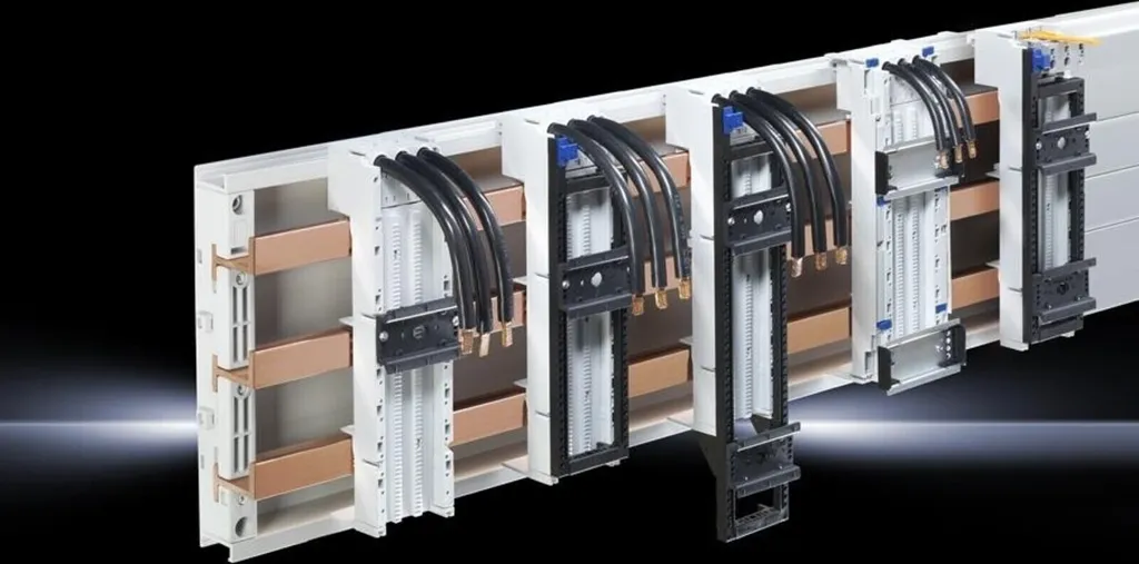 Adaptateur Rittal OM 65A TS55E pour Fixation Rapide en Armoire 3 pôles