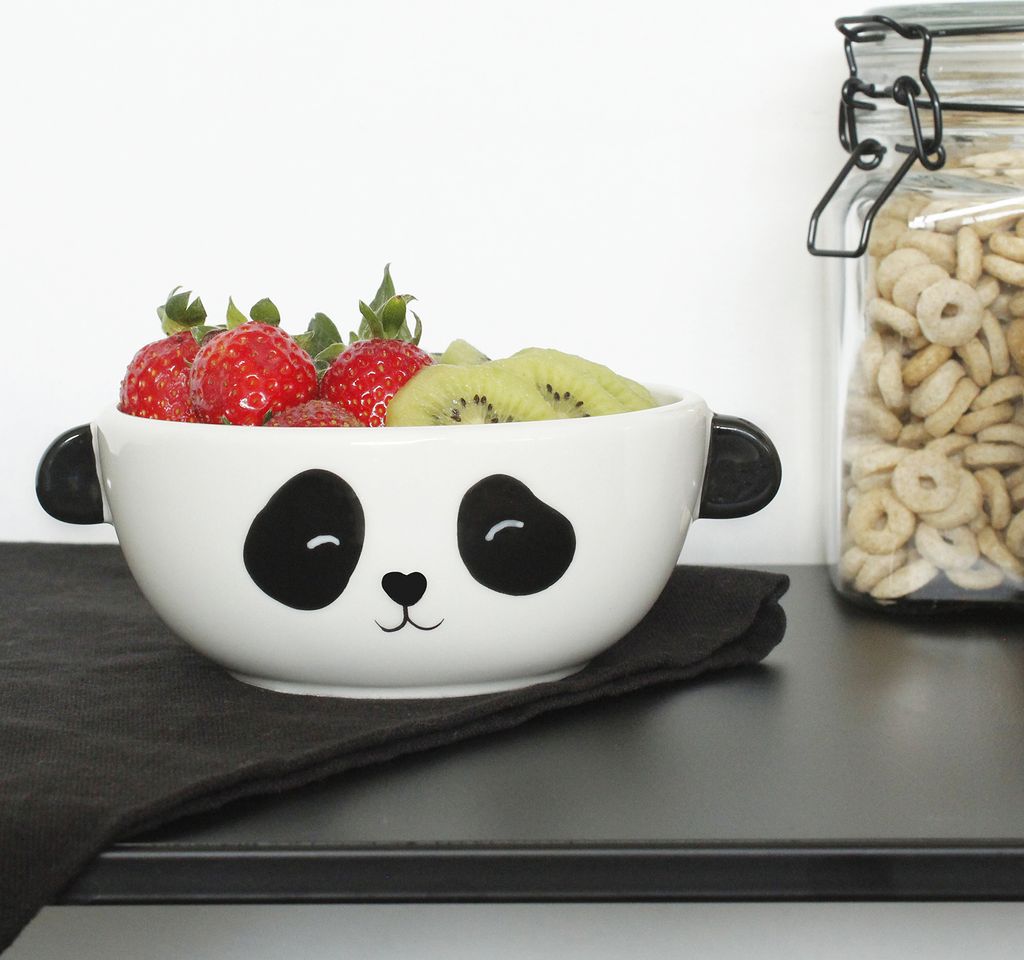 Winkee - Ciotola per cereali Panda | Simpatica ciotola in Immagine del prodotto 
